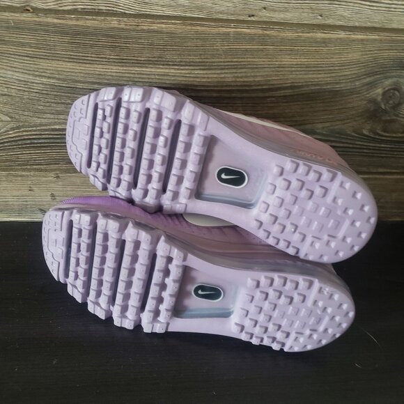 New Nike Air Max Purple Ombre Sneakers Womens 7.5 Lightweight Flymesh Supportive - Picture 3 of 9